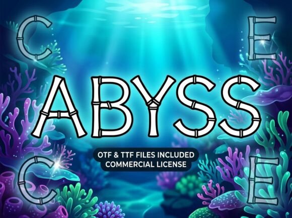 Abyss Display Font for Bold Campaigns