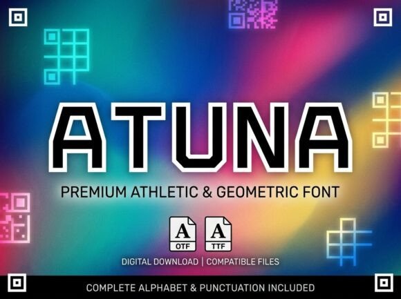 Atuna: A Bold Display Typeface for Editorial Design