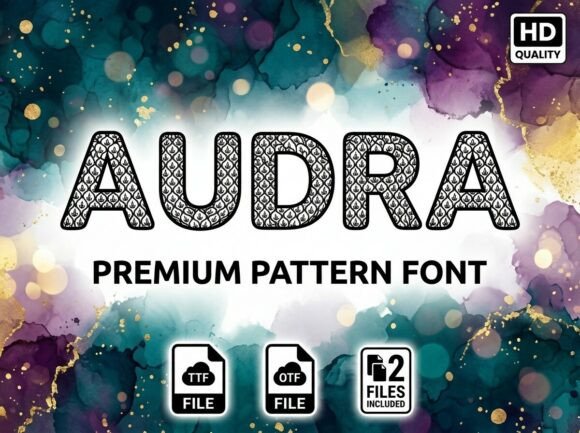 Audra: A Sophisticated Display Typeface for Modern Web Design