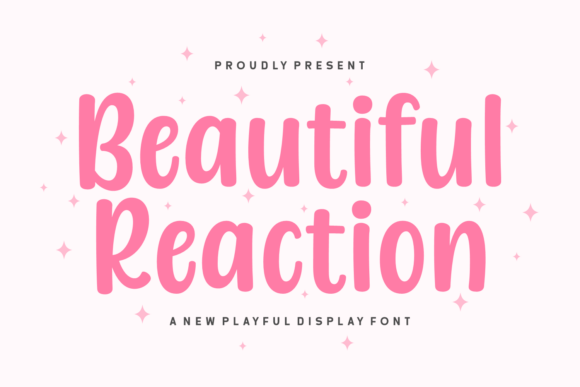 Beautiful Reaction Font for Authentic Campaign Design