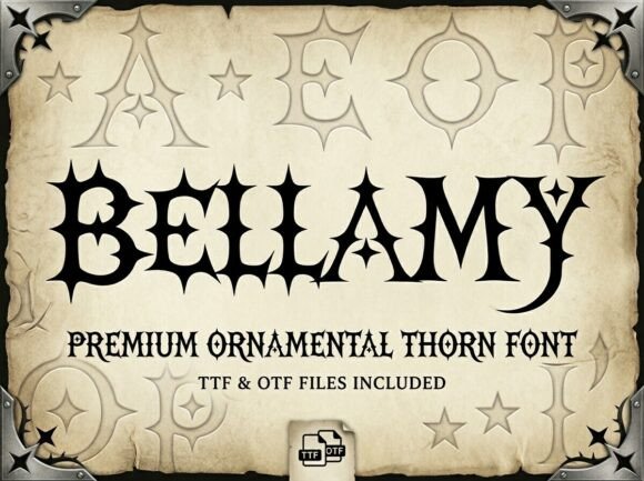 Bellamy: A Stunning Display Font for Makers