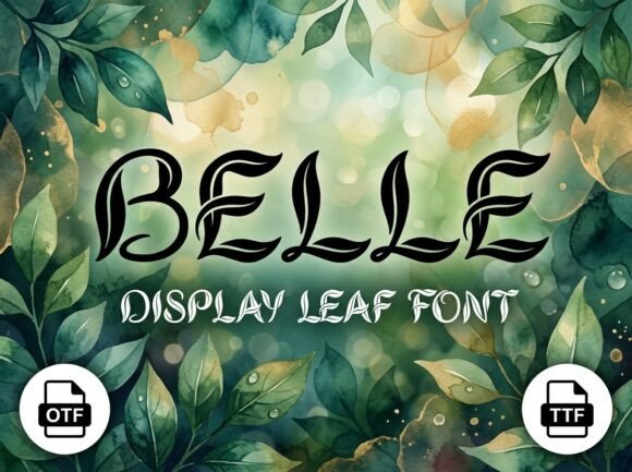Belle Typeface for Bold Web Headers