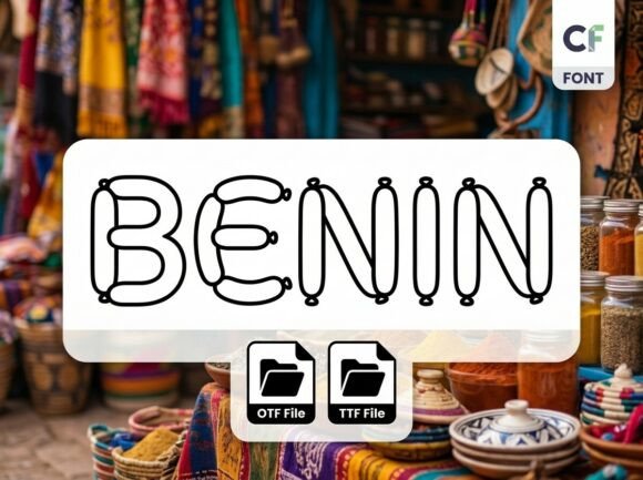 Benin Typeface for Bold Campaign Visuals