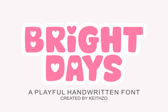 Bright Days Font: A Maker’s Review for Labels & Cards