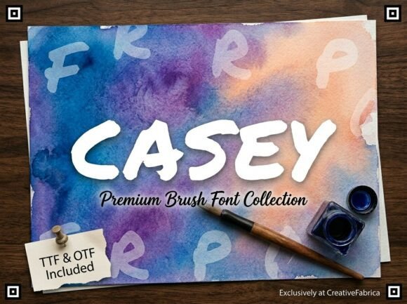 Casey: A Bold Display Font for Makers