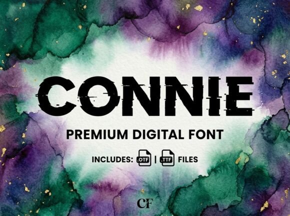 Connie: A Display Font for Editorial Elegance