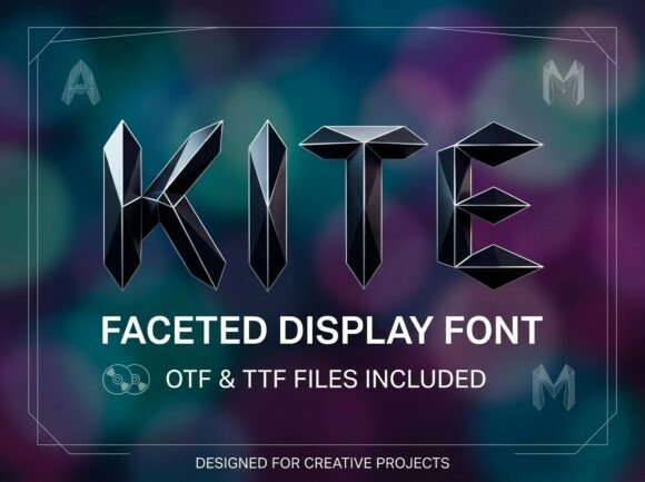 Kite: A Modern Display Font for Web Design