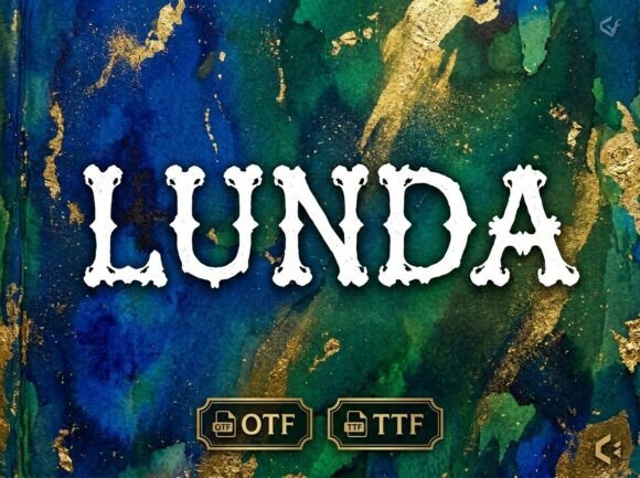 Lunda Typeface for Stunning Craft Designs