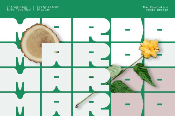 Mardo: A Bold Geometric Typeface for Modern Editorial Design