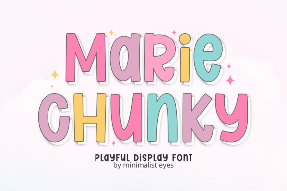 Marie Chunky: A Bold Typeface for Playful Brands