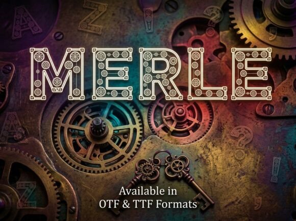 Merle Typeface for Bold Brand Identity