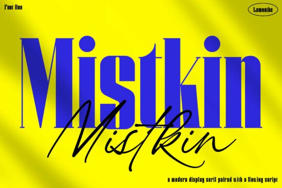 Mistkin Font Review: A Modern Display Duo for Designers