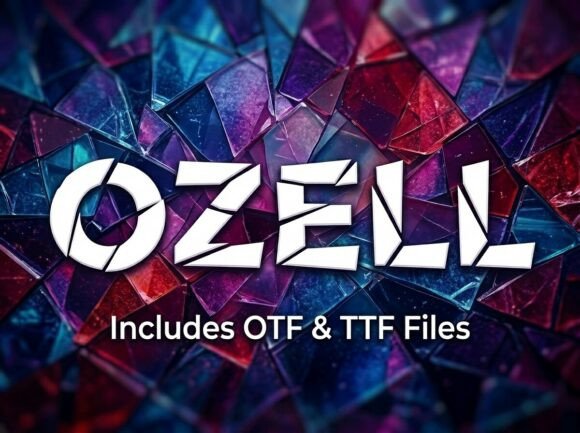Ozell: A Bold Display Font for Impactful Branding