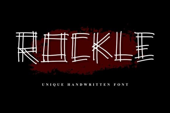 Rockle: A Bold Handwritten Typeface for Branding