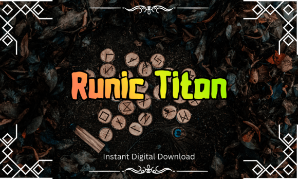 Runic Titan Font for Bold Campaign Headlines