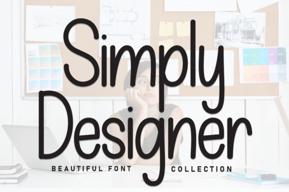 Simply Designer Typeface for Creative Branding