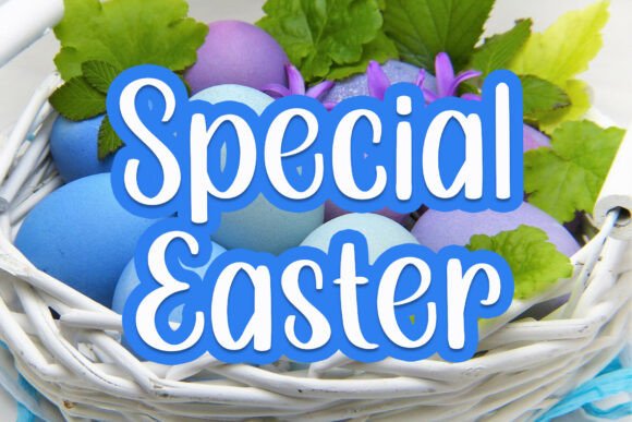 Special Easter Typeface for Spring Branding