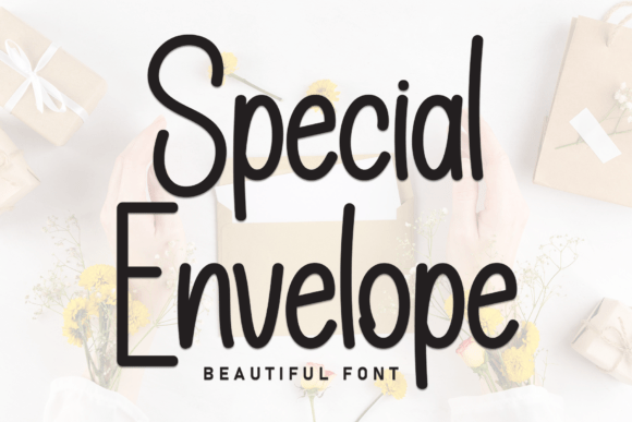 Special Envelope: The Handwritten Display Font for Marketers