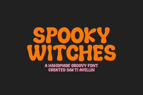 Spooky Witches Font for Editorial Design