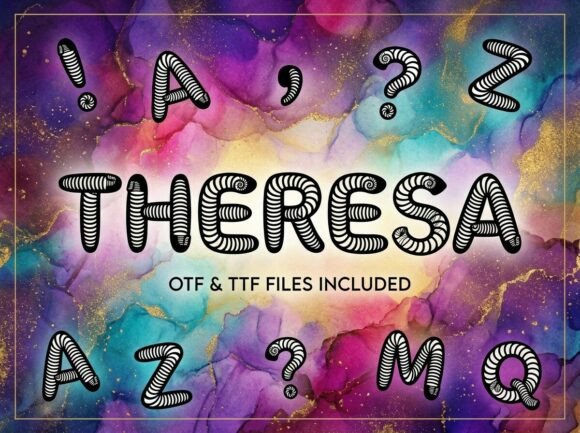Theresa Font: Elevate Your Display Typography