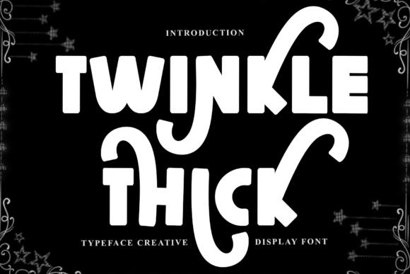 Twinkle Thick Typeface for Editorial Warmth